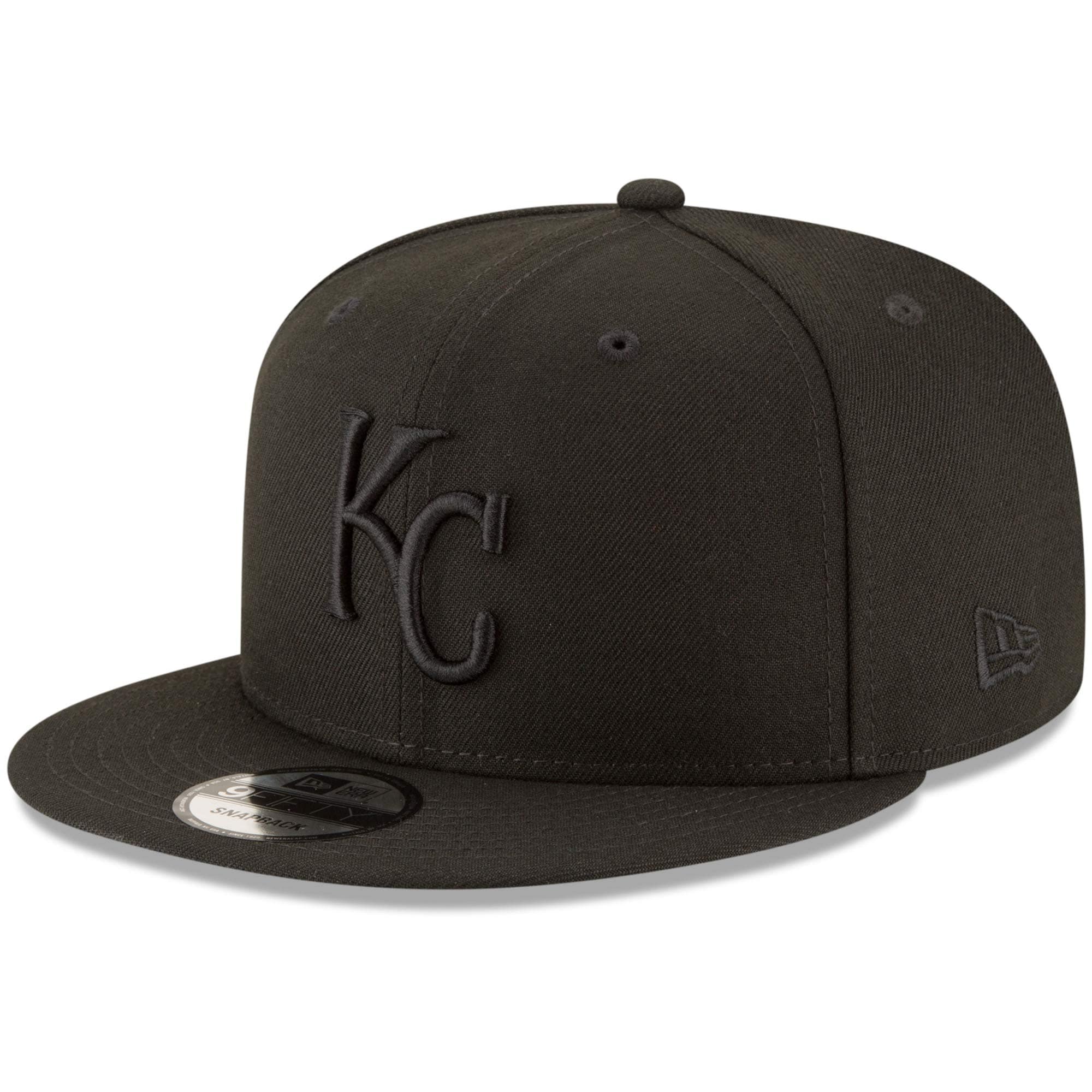 Kansas City Royals Store - kansas city royals new era black on black 9fifty team snapback adjustable hat – black Collection | Royals Fan Essentials