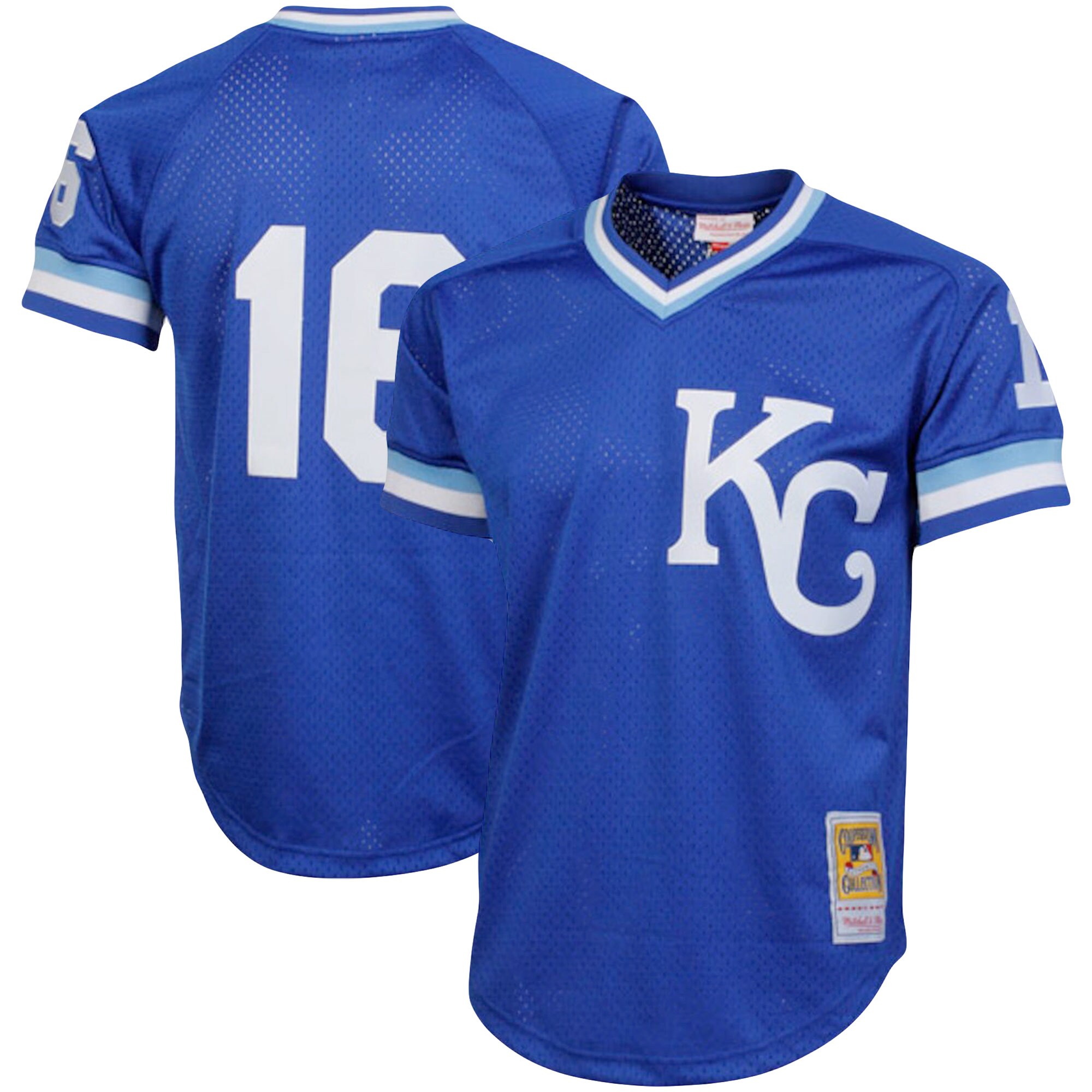Kansas City Royals Store - mens kansas city royals bo jackson mitchell  ness royal cooperstown collection big  tall mesh batting practice jersey Collection | Royals Fan Essentials