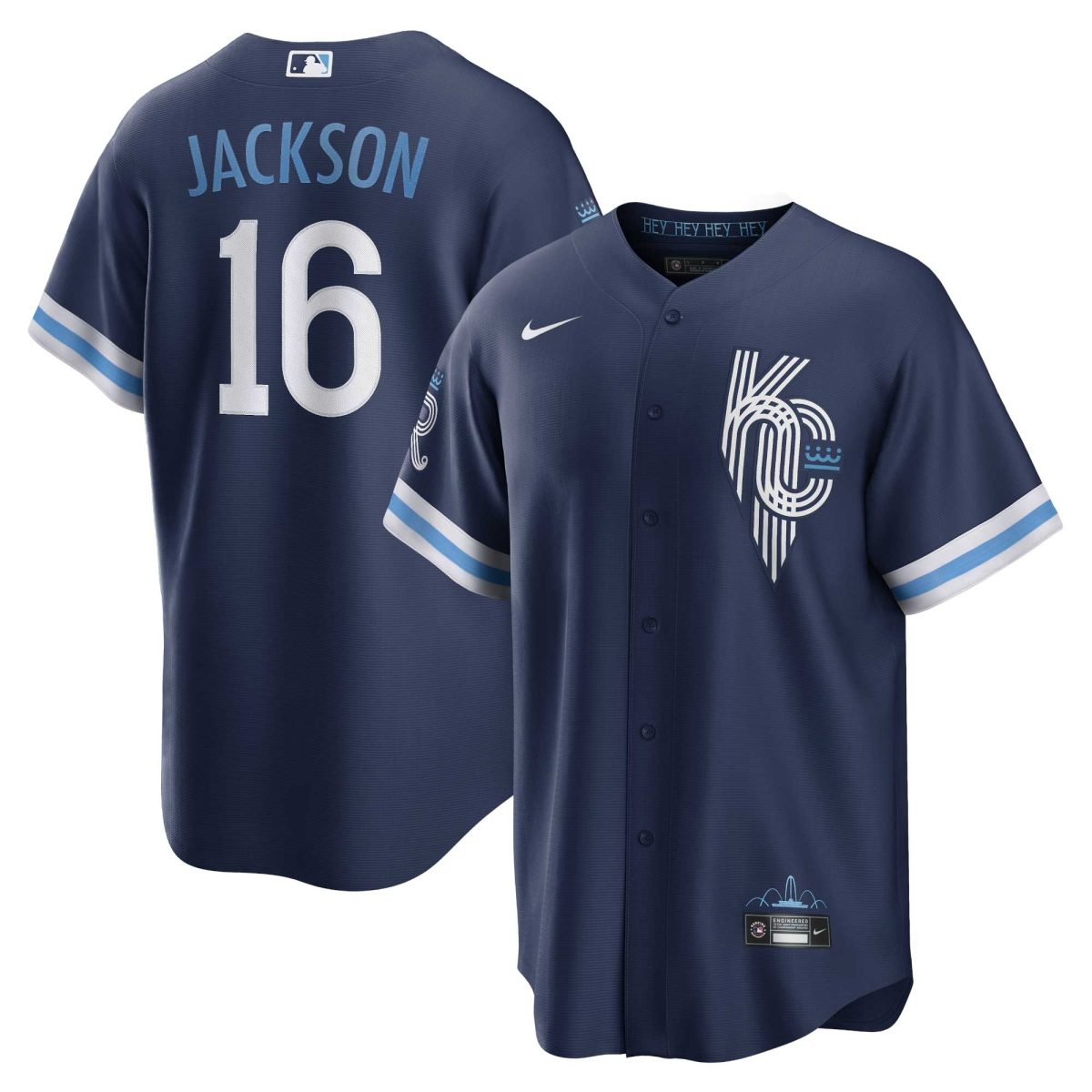 Kansas City Royals Store - mens kansas city royals bo jackson nike navy city connect replica player jersey Collection | Royals Fan Essentials