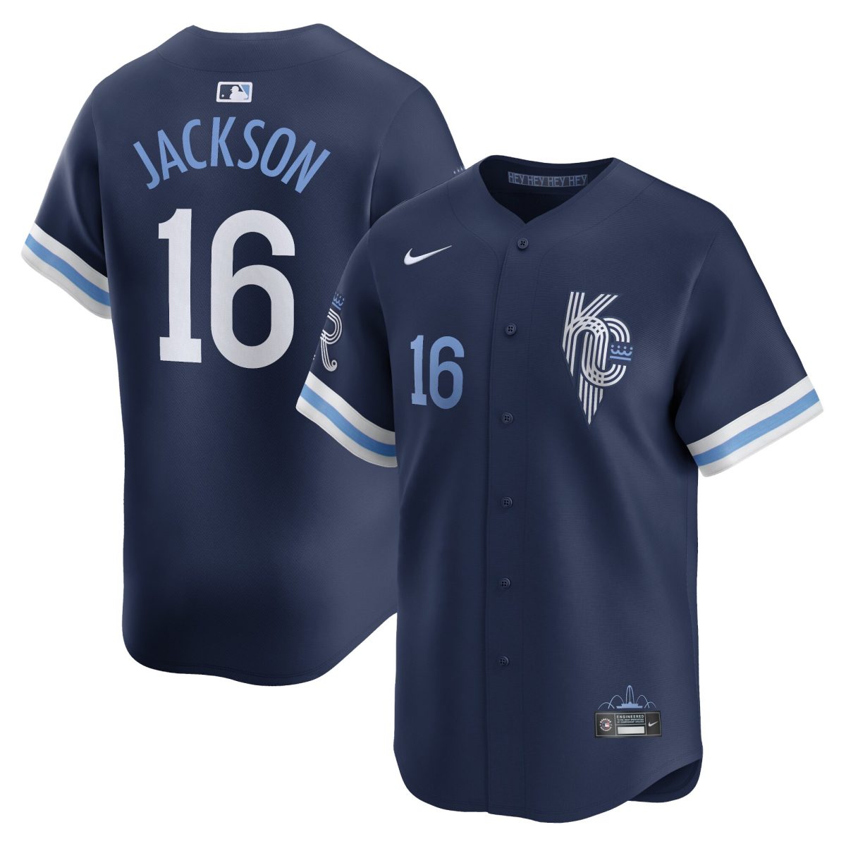 Kansas City Royals Store - mens kansas city royals bo jackson nike navy city connect retired player jersey Collection | Royals Fan Essentials