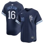 Kansas City Royals Store - mens kansas city royals bo jackson nike navy city connect retired player jersey Collection | Royals Fan Essentials