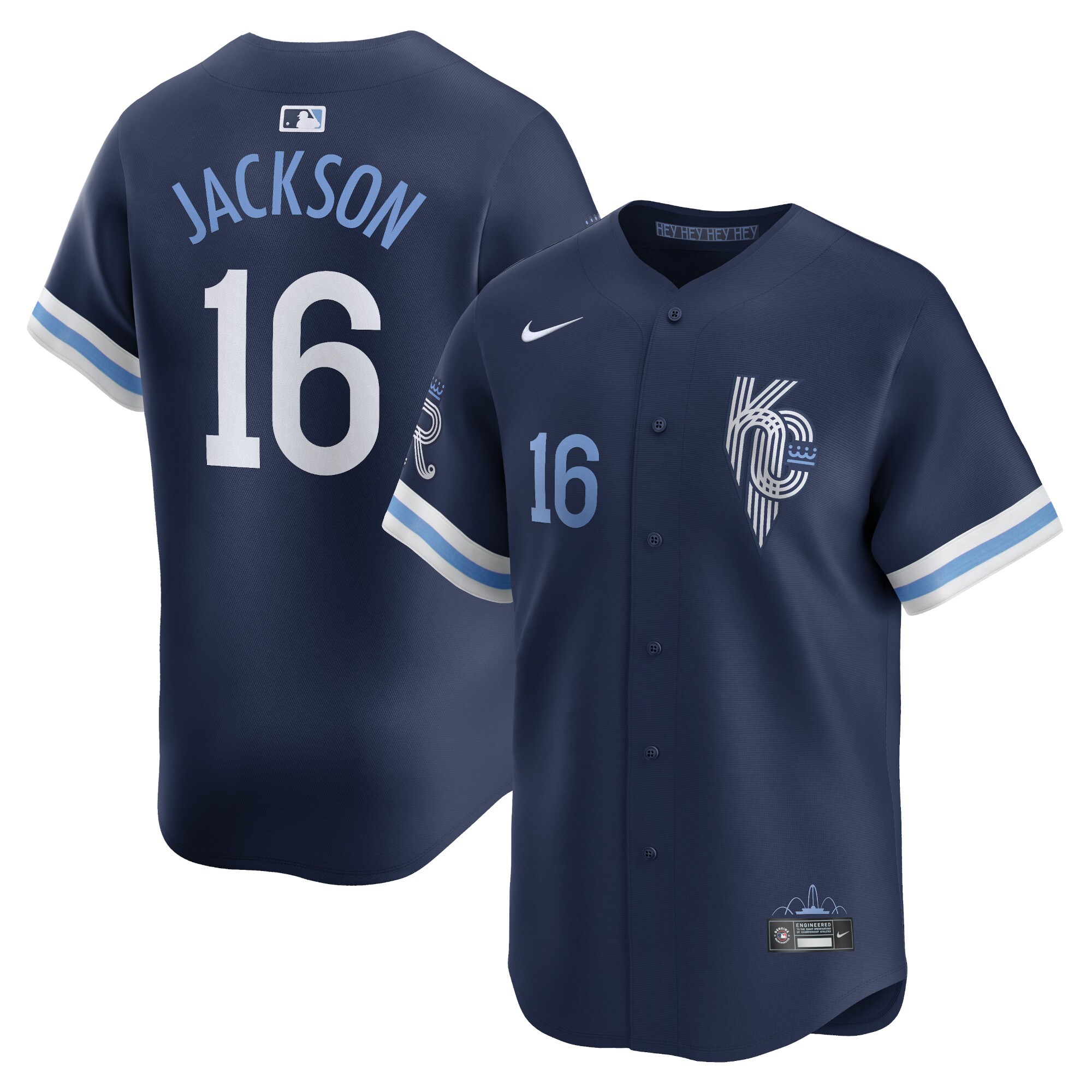 Kansas City Royals Store - mens kansas city royals bo jackson nike navy city connect retired player jersey Collection | Royals Fan Essentials