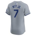 Kansas City Royals Store - mens kansas city royals bobby witt jr. nike gray road elite player jersey Collection | Royals Fan Essentials