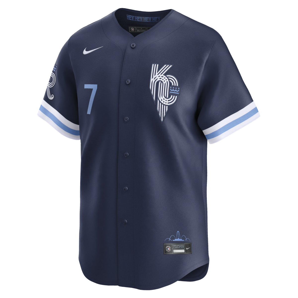 Kansas City Royals Store - mens kansas city royals bobby witt jr. nike navy city connect limited jersey Collection | Royals Fan Essentials
