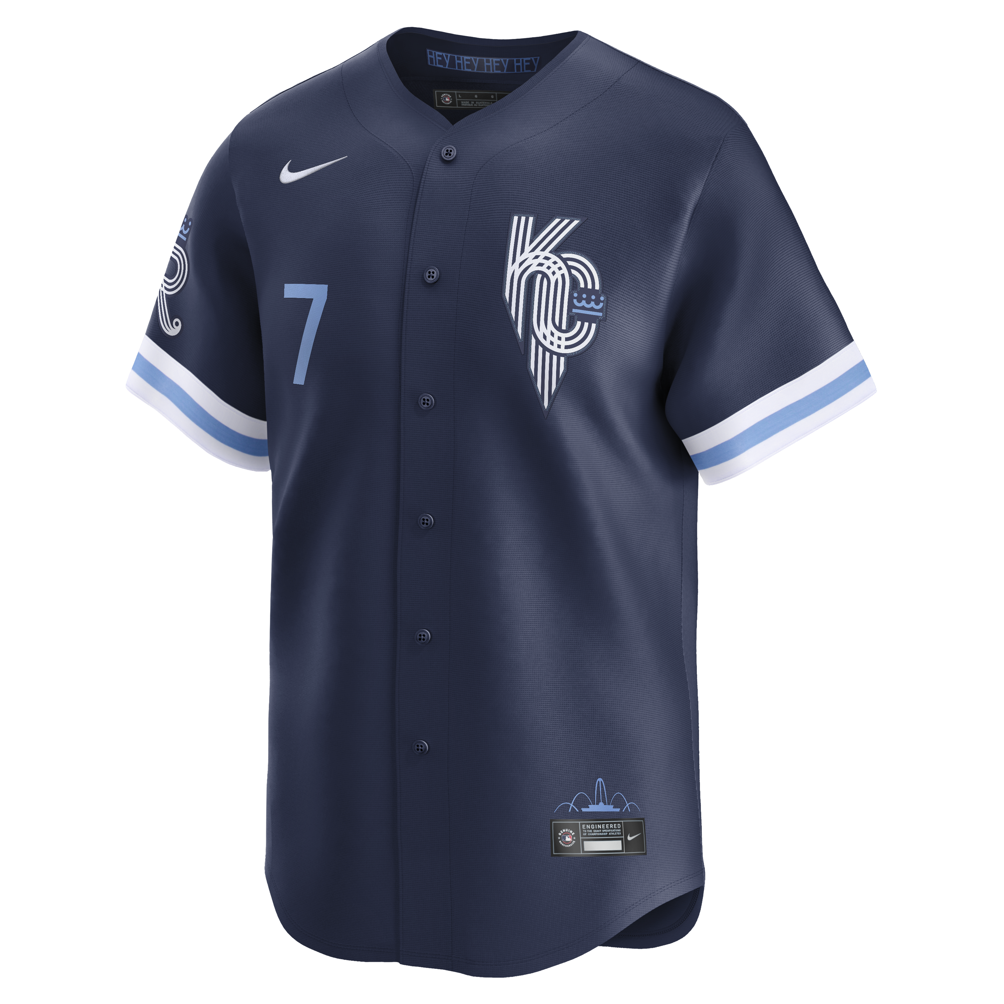 Kansas City Royals Store - mens kansas city royals bobby witt jr. nike navy city connect limited jersey Collection | Royals Fan Essentials