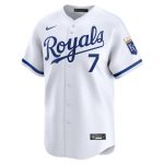 Kansas City Royals Store - mens kansas city royals bobby witt jr. nike white home limited player jersey Collection | Royals Fan Essentials