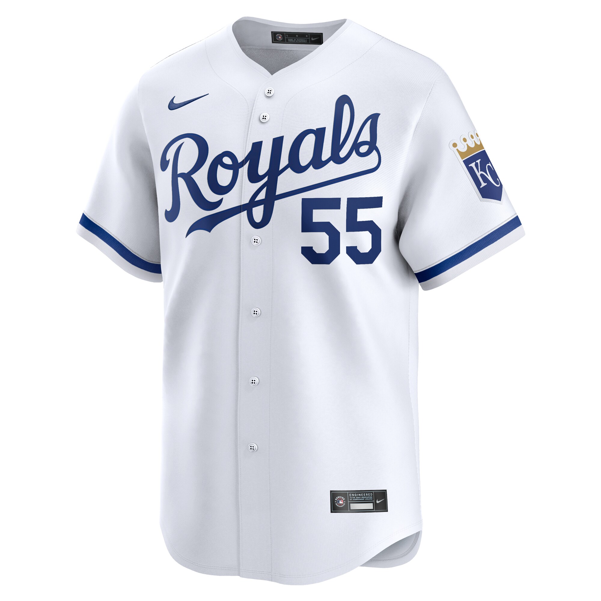 Kansas City Royals Store - mens kansas city royals cole ragans nike white home limited player jersey Collection | Royals Fan Essentials
