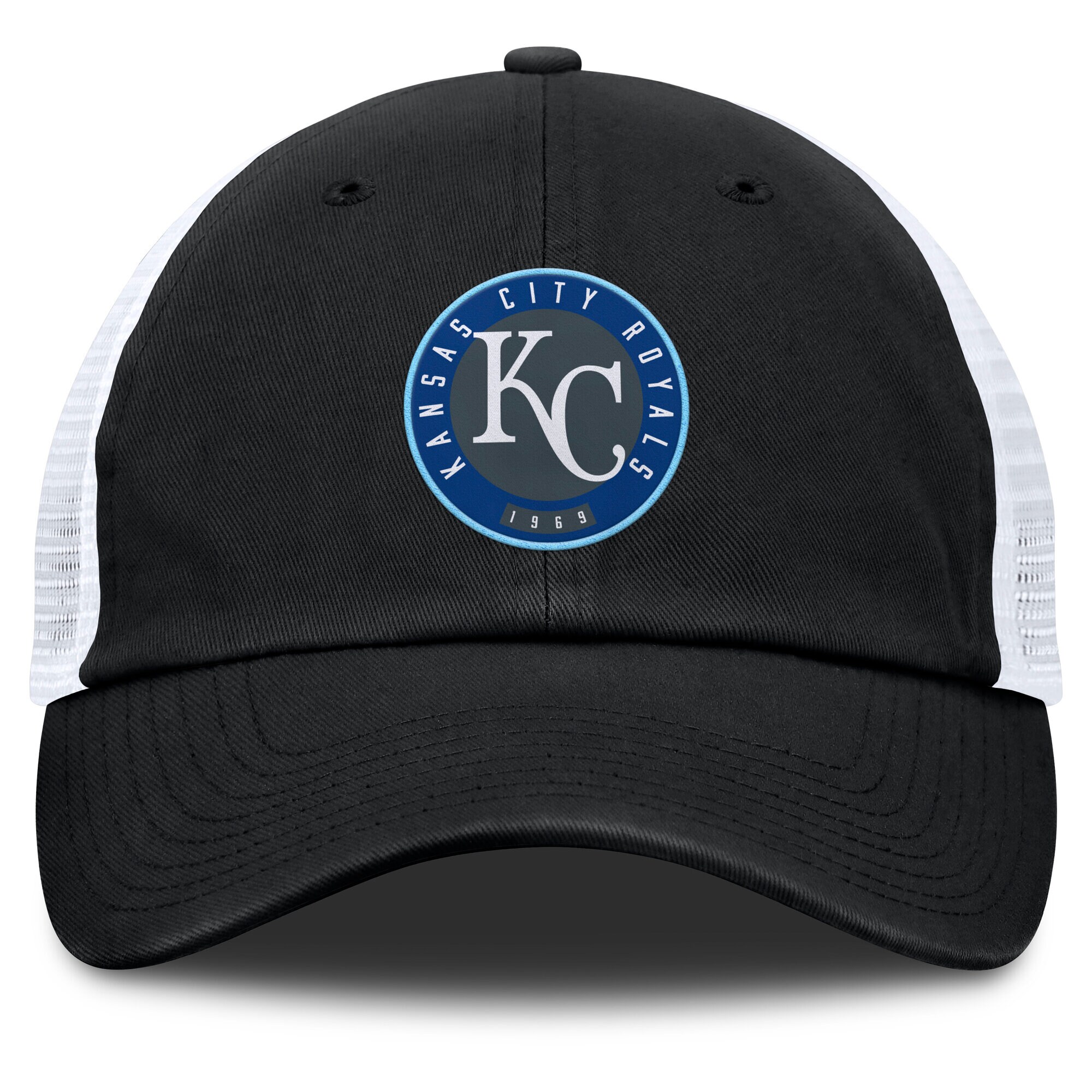 Kansas City Royals Store - mens kansas city royals fanatics blackwhite averies adjustable hat Collection | Royals Fan Essentials