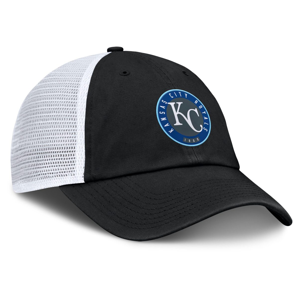 Kansas City Royals Store - mens kansas city royals fanatics blackwhite averies adjustable hat Collection | Royals Fan Essentials