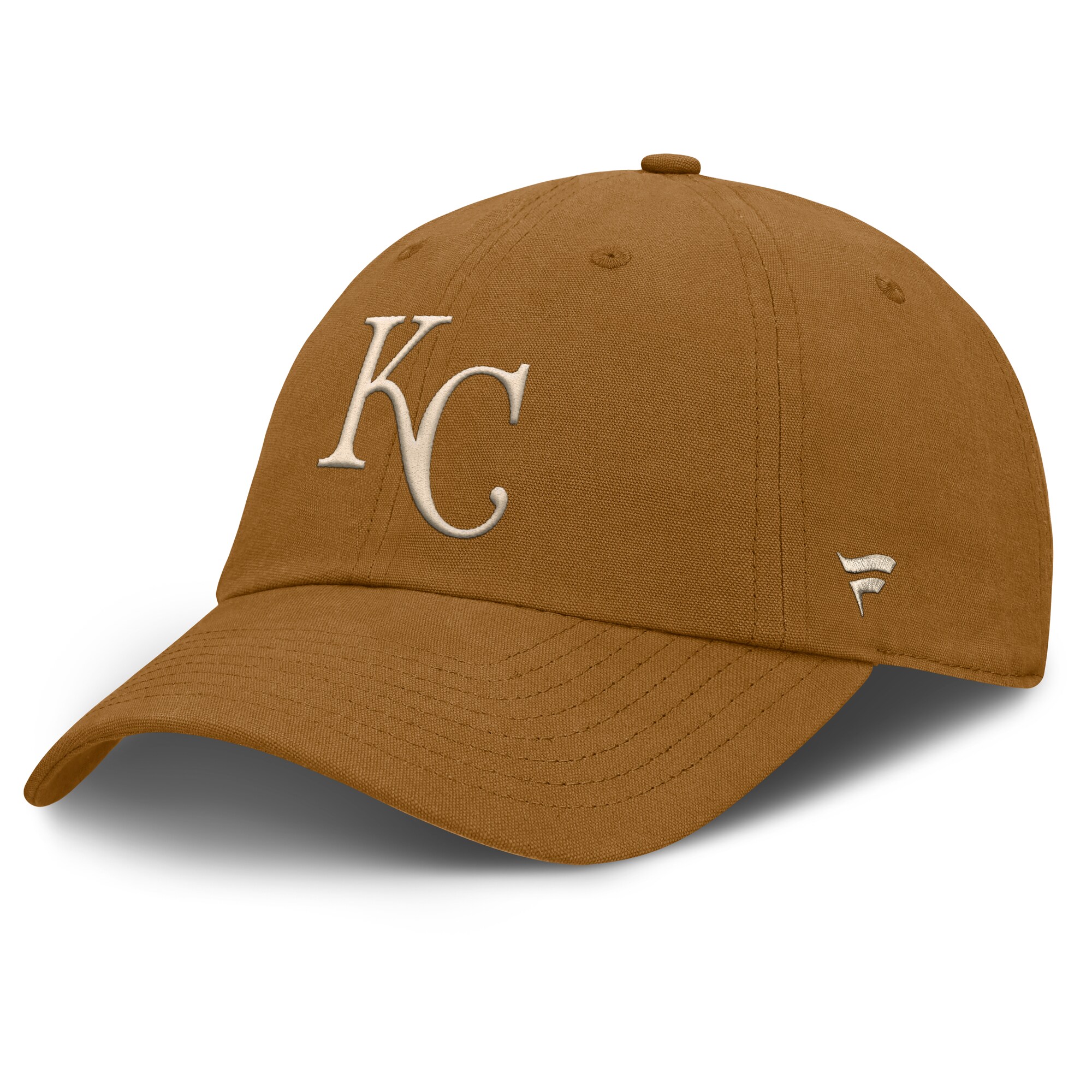 Kansas City Royals Store - mens kansas city royals fanatics brown act natural chopper adjustable hat Collection | Royals Fan Essentials