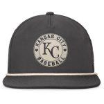 Kansas City Royals Store - mens kansas city royals fanatics charcoal closer adjustable hat Collection | Royals Fan Essentials