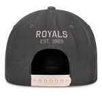 Kansas City Royals Store - mens kansas city royals fanatics charcoal closer adjustable hat Collection | Royals Fan Essentials
