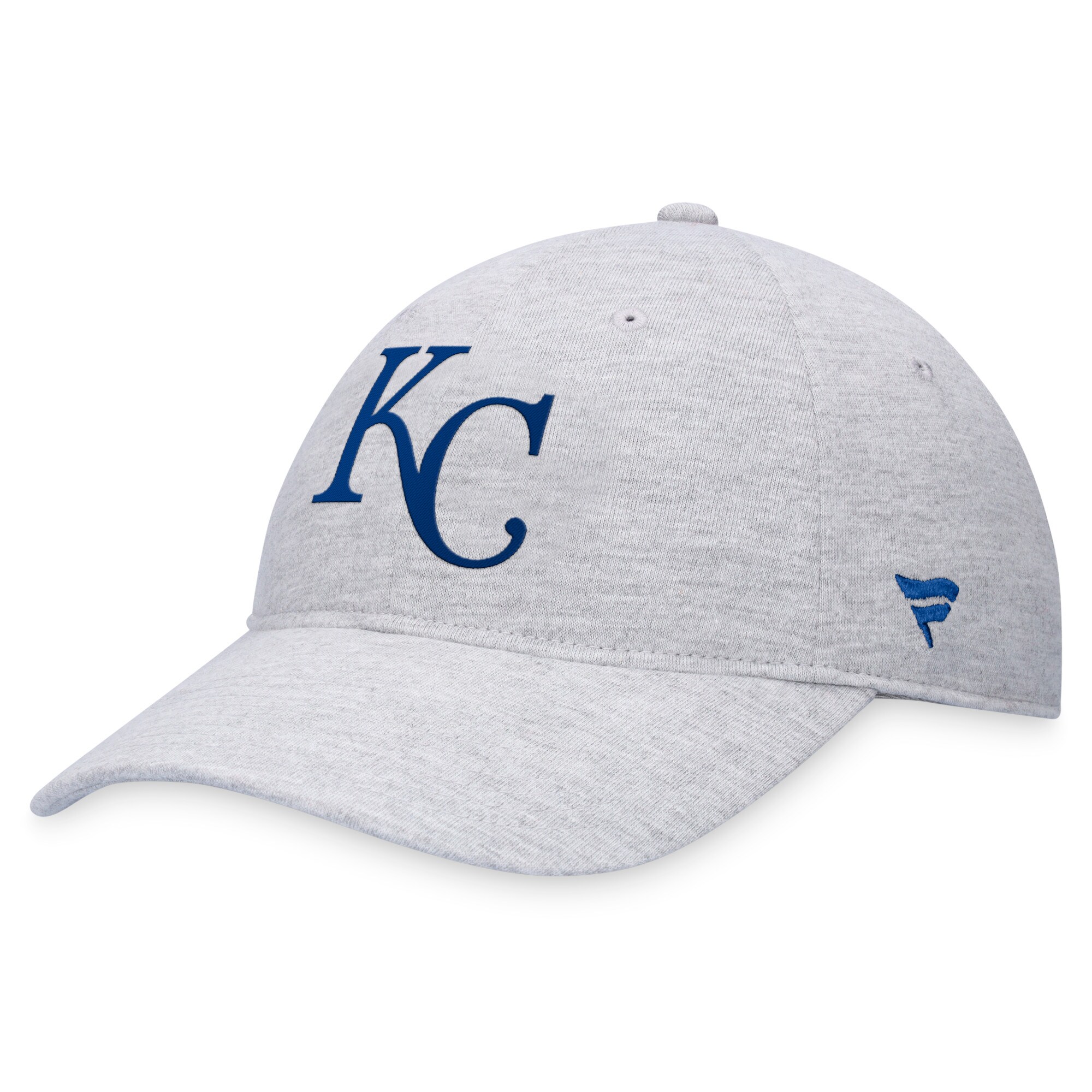 Kansas City Royals Store - mens kansas city royals fanatics gray logo adjustable hat Collection | Royals Fan Essentials