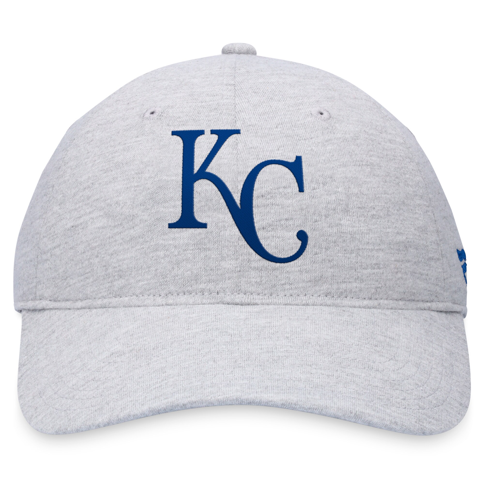 Kansas City Royals Store - mens kansas city royals fanatics gray logo adjustable hat Collection | Royals Fan Essentials