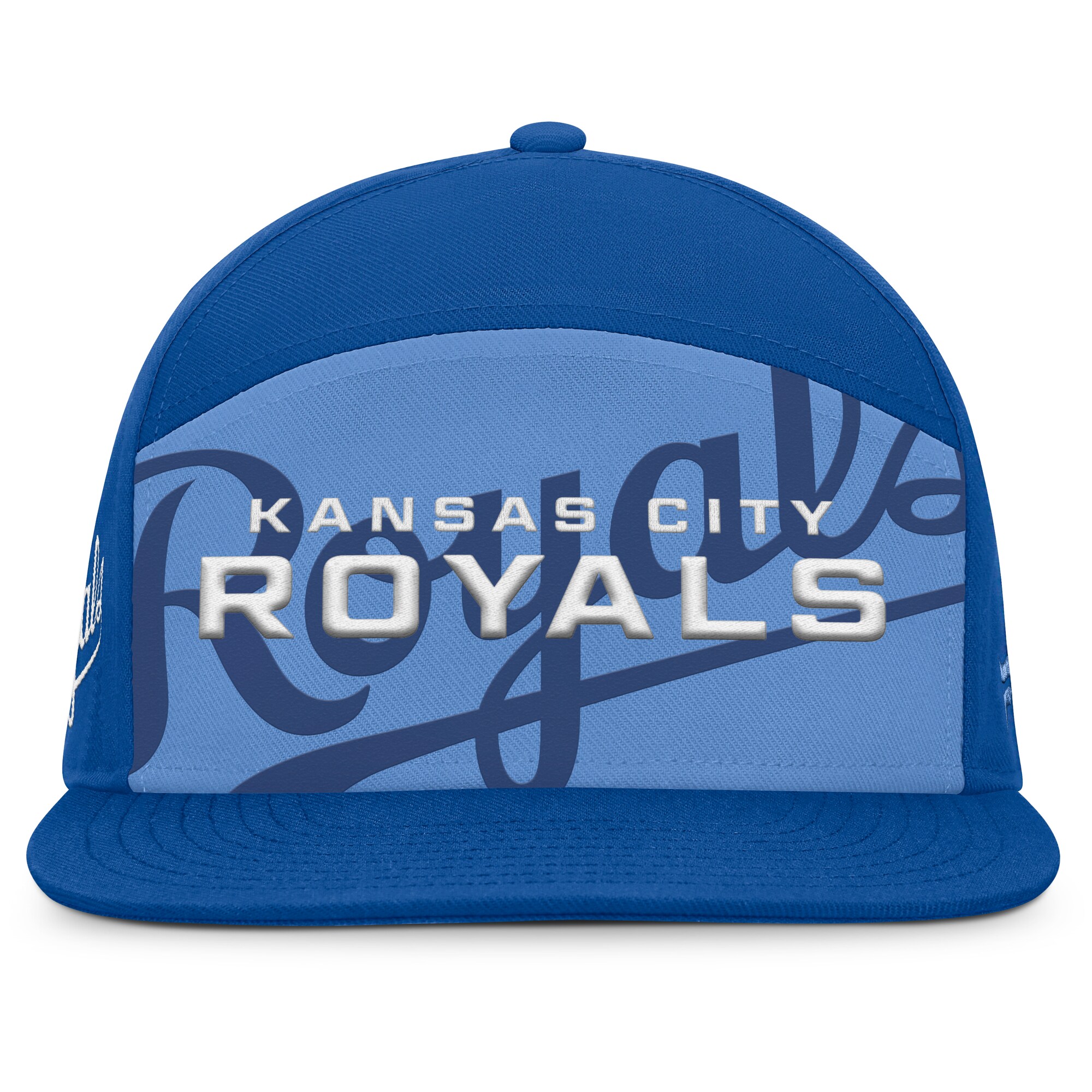 Kansas City Royals Store - mens kansas city royals fanatics royallight blue clubhouse splitter snapback hat Collection | Royals Fan Essentials