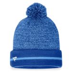 Kansas City Royals Store - mens kansas city royals fanatics royallight blue space-dye cuffed knit hat with pom Collection | Royals Fan Essentials