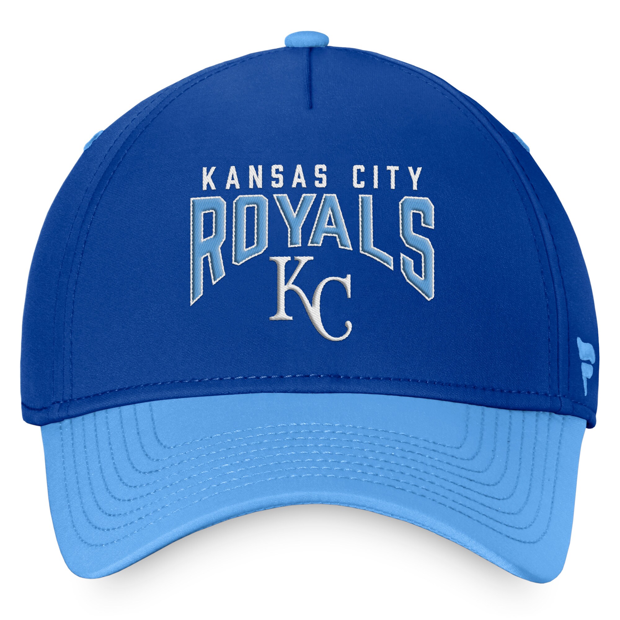 Kansas City Royals Store - mens kansas city royals fanatics royallight blue stacked logo flex hat Collection | Royals Fan Essentials