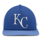 Kansas City Royals Store - mens kansas city royals fanatics royalwhite fundamental foam front snapback hat Collection | Royals Fan Essentials