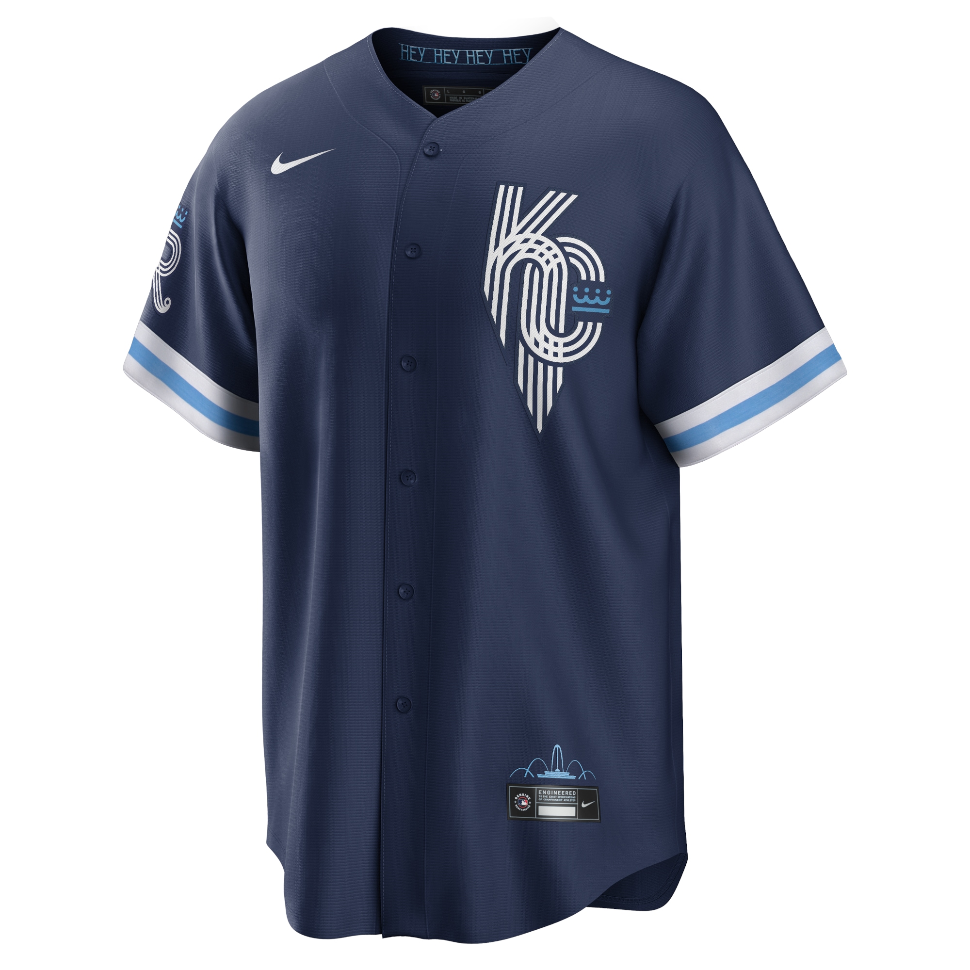 Kansas City Royals Store - mens kansas city royals hunter dozier nike navy city connect replica player jersey Collection | Royals Fan Essentials