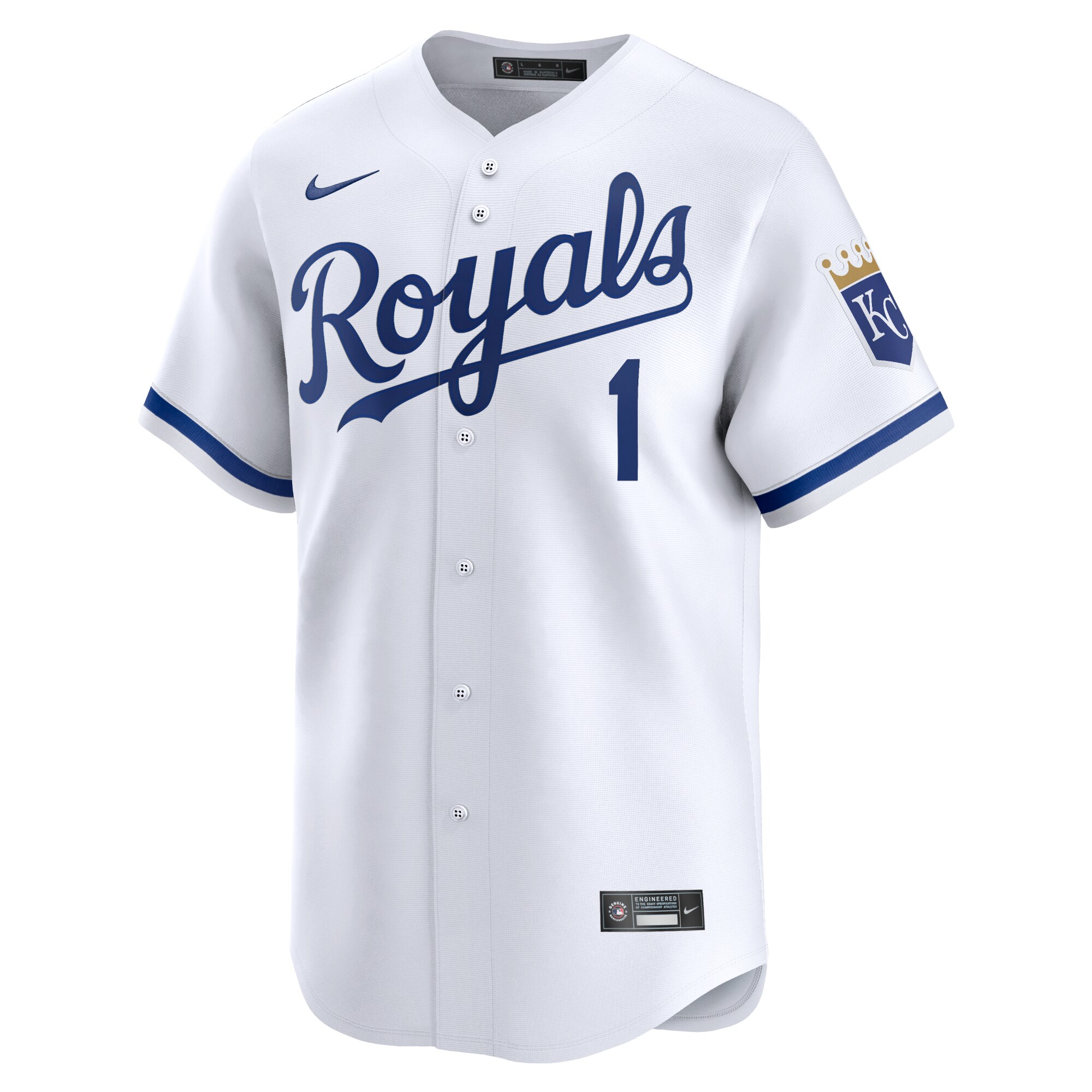 Kansas City Royals Store - mens kansas city royals mj melendez nike white home limited player jersey Collection | Royals Fan Essentials