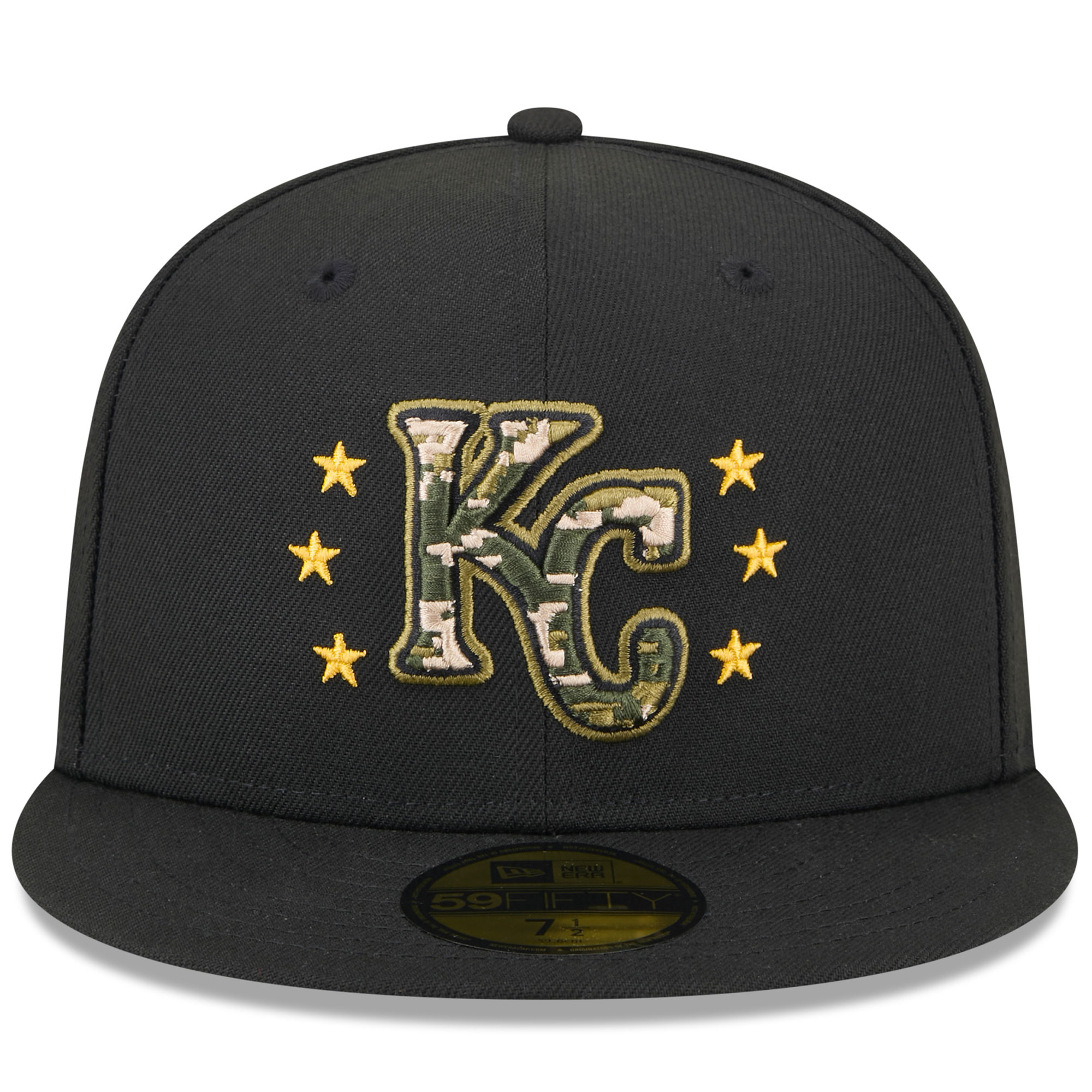 Kansas City Royals Store - mens kansas city royals new era black 2024 armed forces day on-field 59fifty fitted hat Collection | Royals Fan Essentials