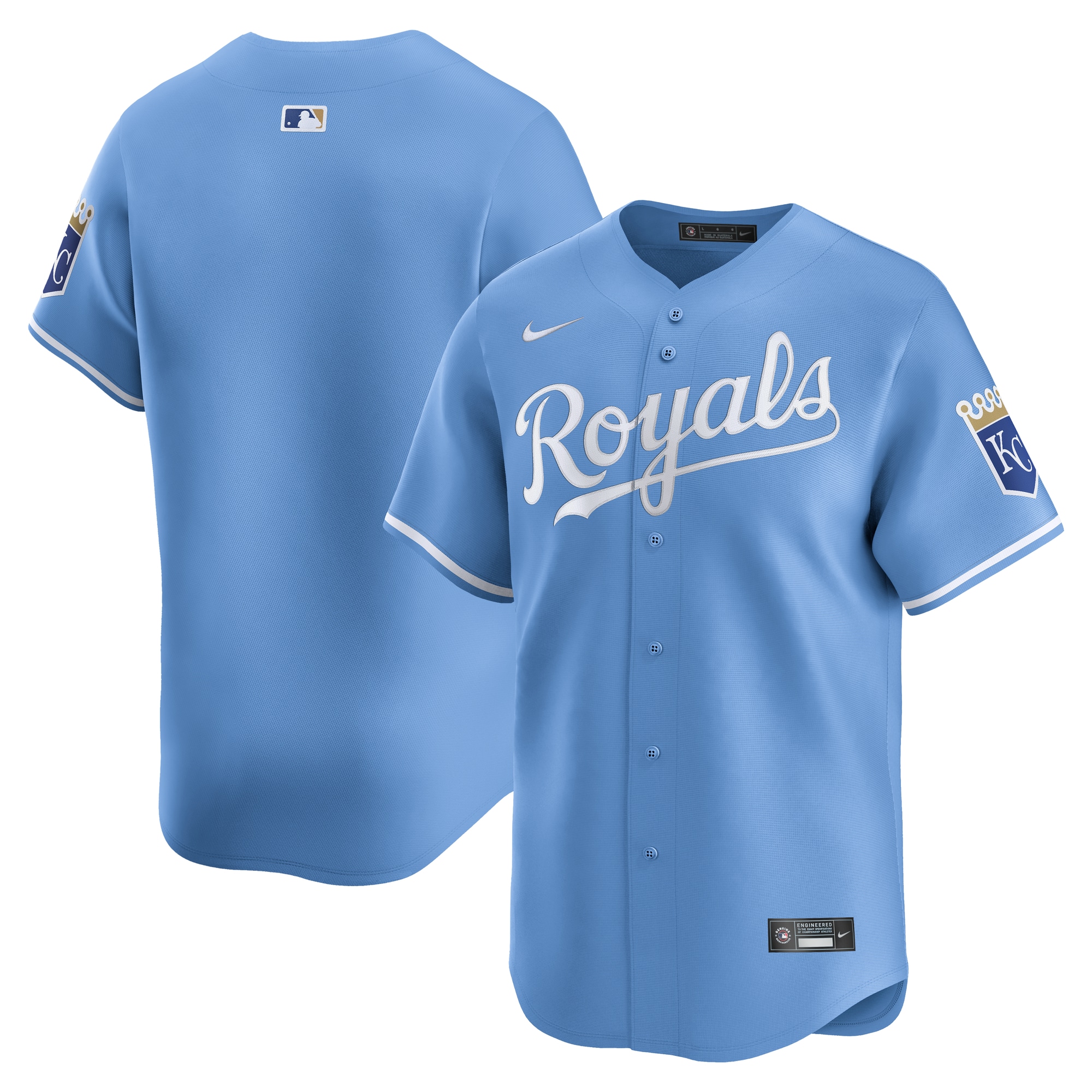Kansas City Royals Store - mens kansas city royals nike light blue alternate limited jersey Collection | Royals Fan Essentials