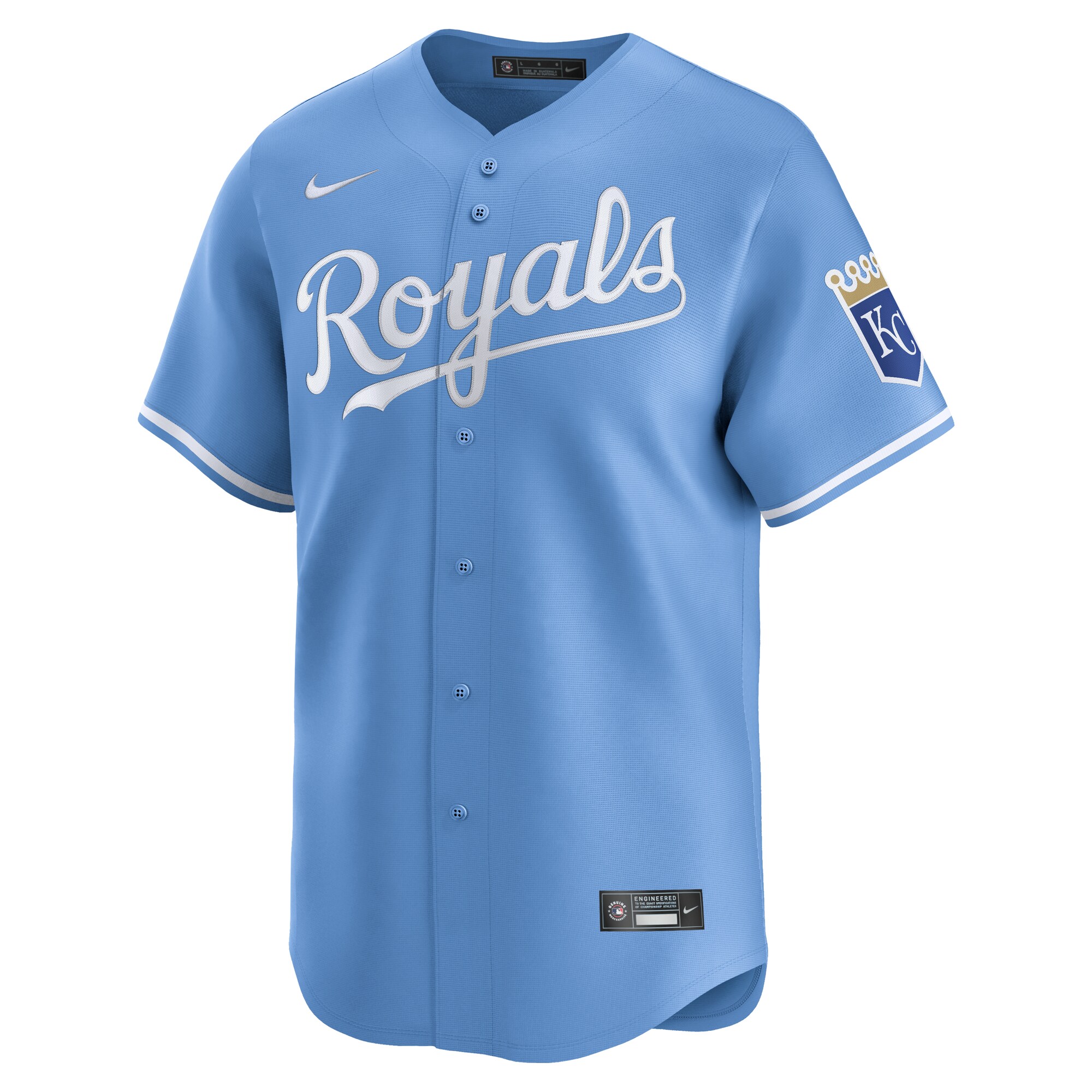 Kansas City Royals Store - mens kansas city royals nike light blue alternate limited jersey Collection | Royals Fan Essentials