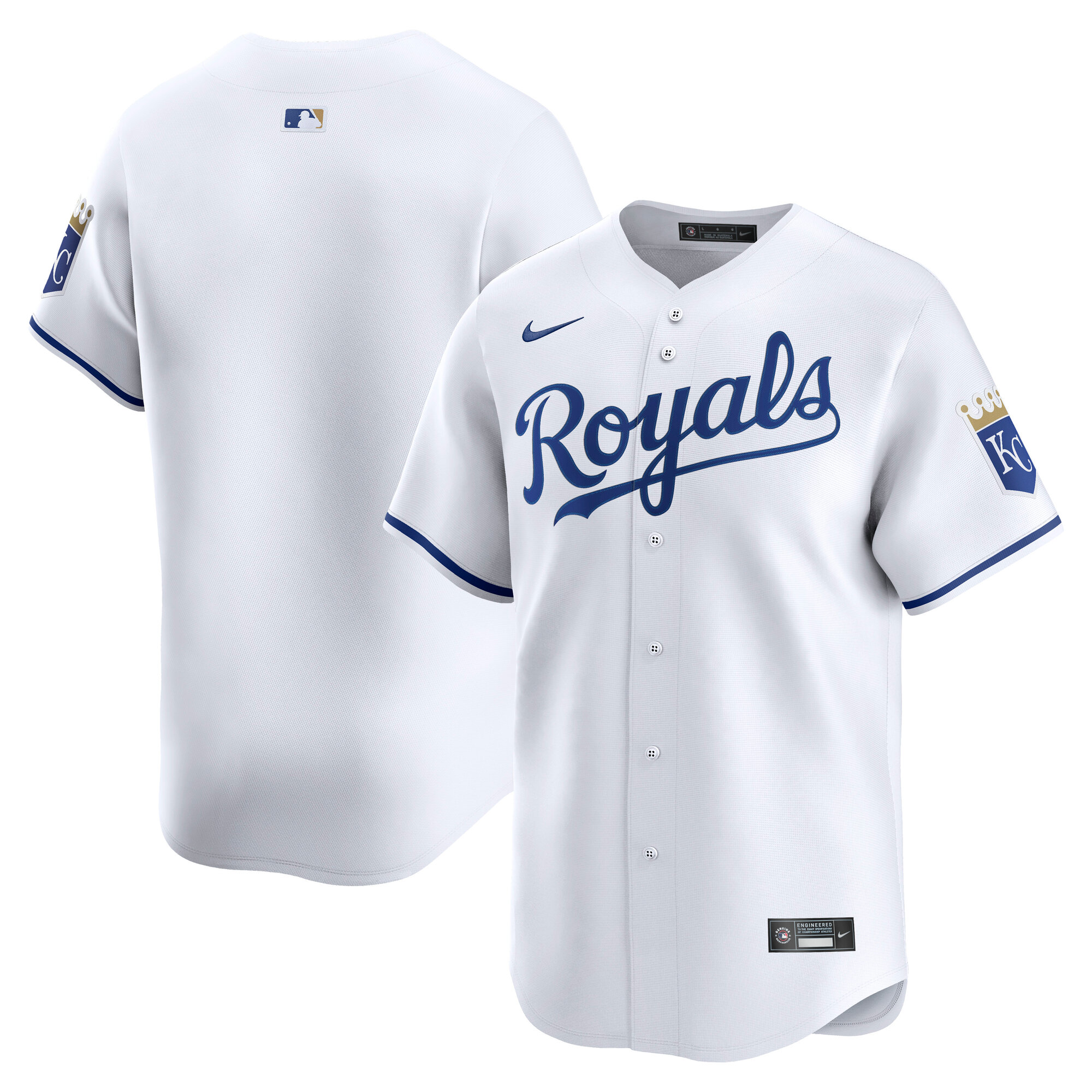 Kansas City Royals Store - mens kansas city royals nike white home limited jersey Collection | Royals Fan Essentials