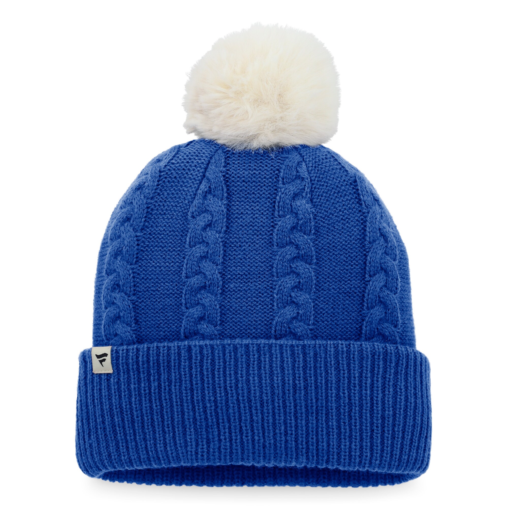 Kansas City Royals Store - womens kansas city royals fanatics royal cable cuffed knit hat with pom Collection | Royals Fan Essentials