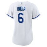 Kansas City Royals Store - womens kansas city royals jonathan india nike white home replica jersey Collection | Royals Fan Essentials