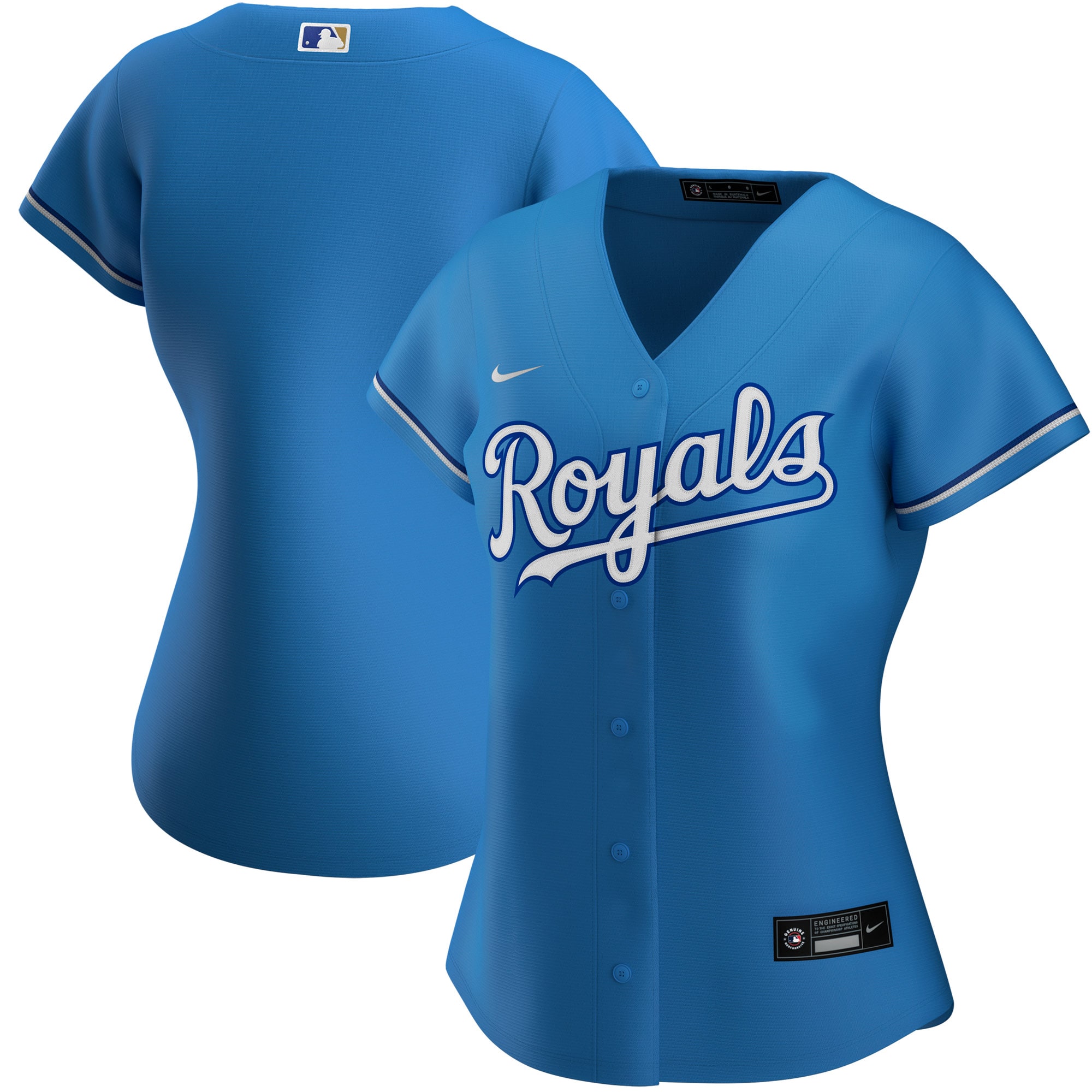 Kansas City Royals Store - womens kansas city royals nike light blue alternate replica team jersey Collection | Royals Fan Essentials