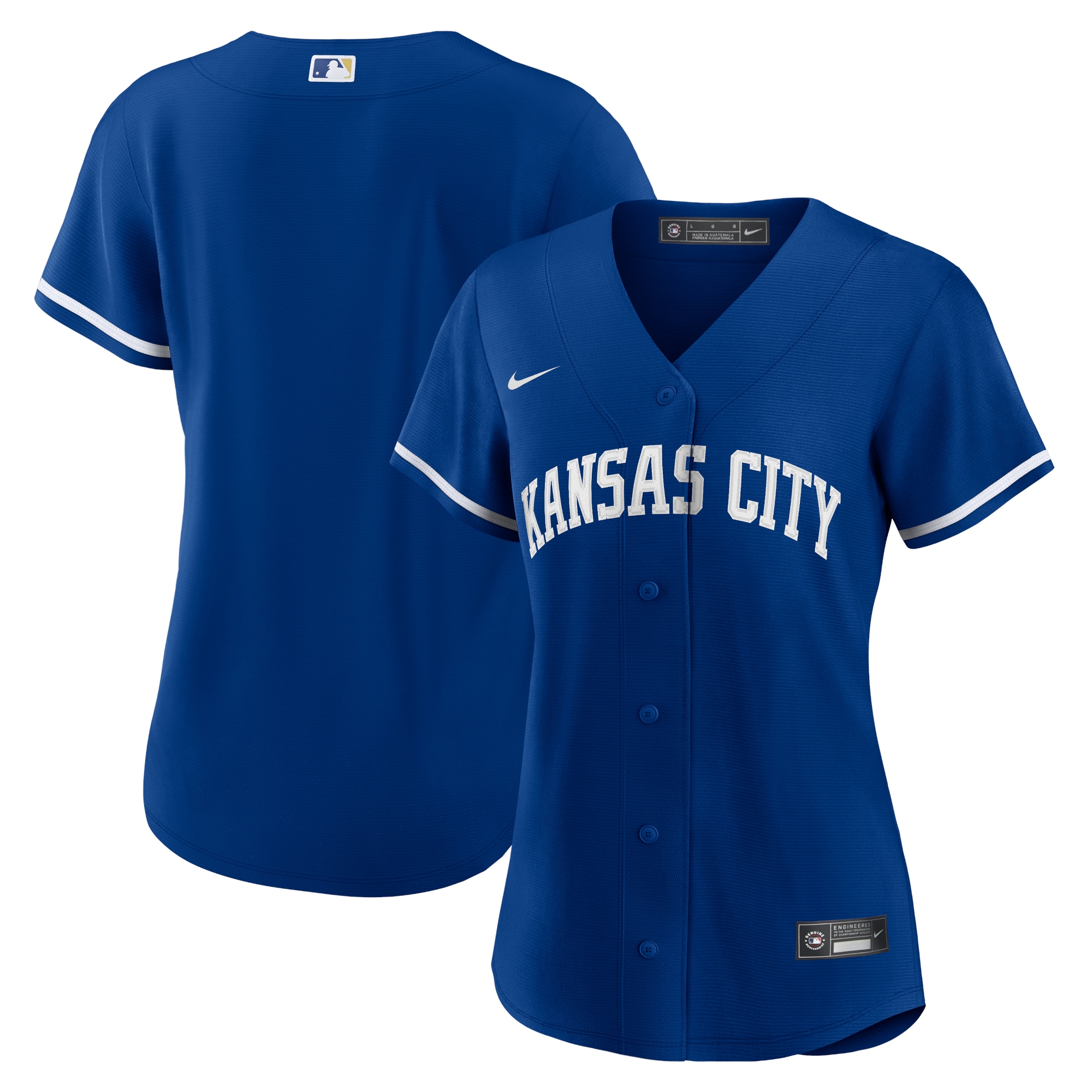 Kansas City Royals Store - womens kansas city royals nike royal alternate replica team logo jersey Collection | Royals Fan Essentials