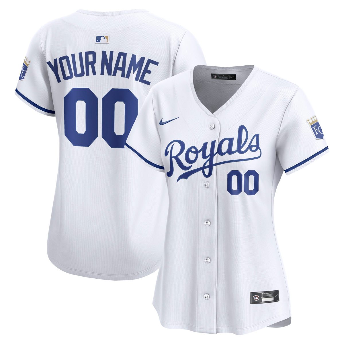 Kansas City Royals Store - womens kansas city royals nike white home limited custom jersey Collection | Royals Fan Essentials