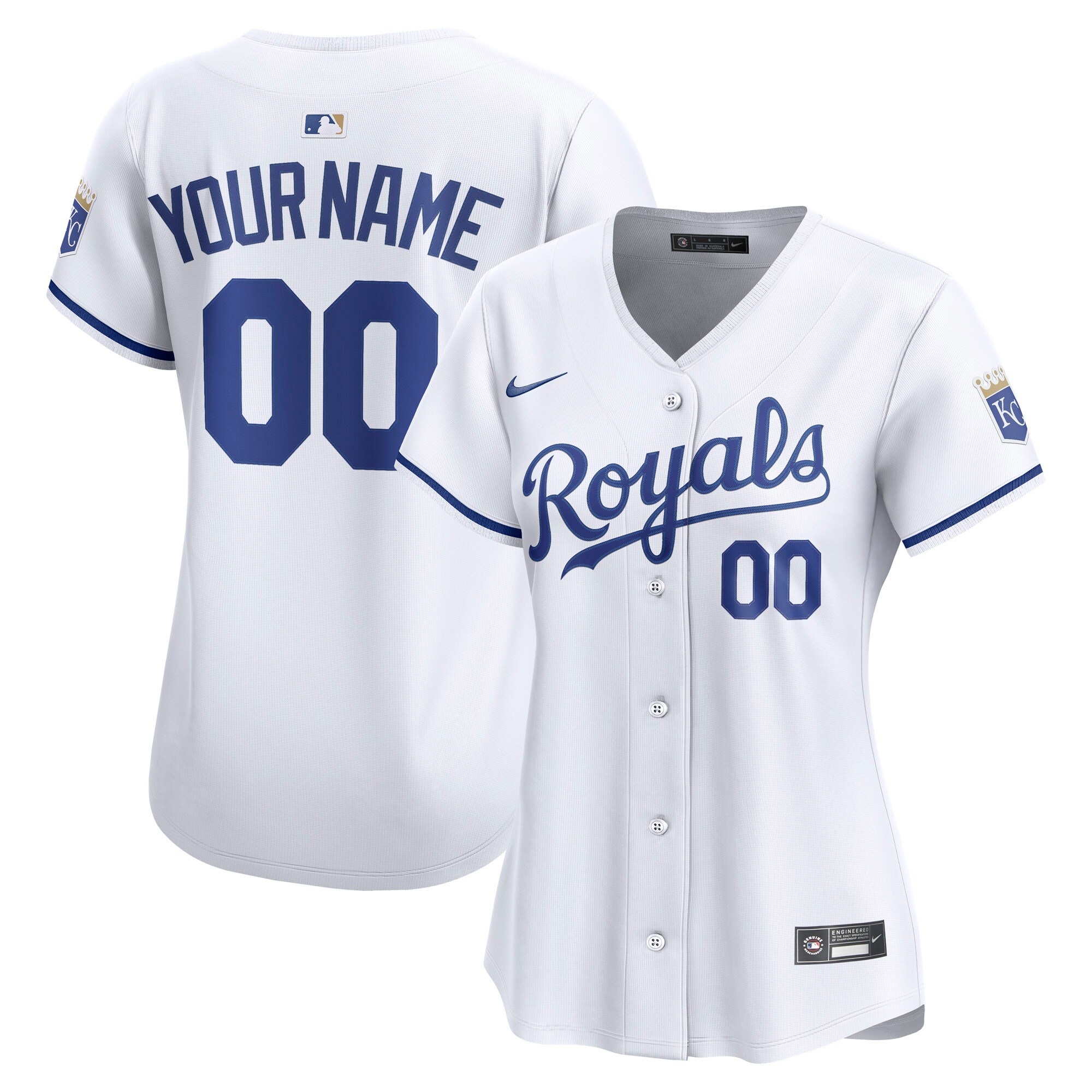 Kansas City Royals Store - womens kansas city royals nike white home limited custom jersey Collection | Royals Fan Essentials