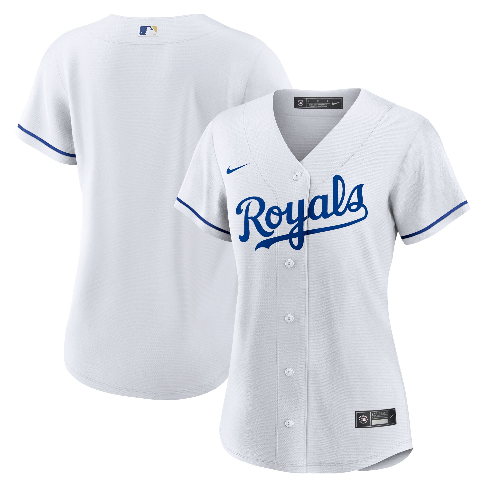 Kansas City Royals Store - womens kansas city royals nike white home replica team jersey Collection | Royals Fan Essentials