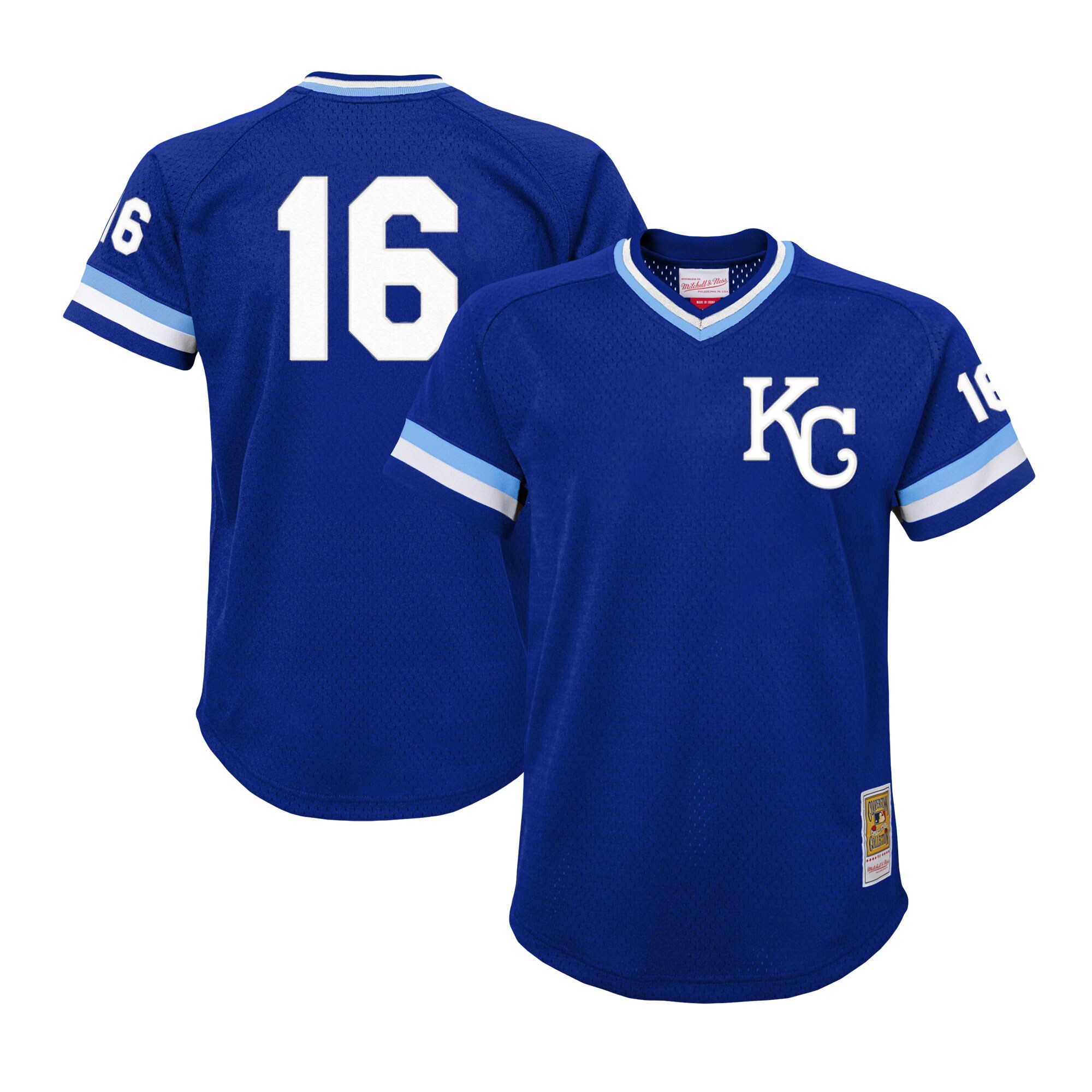 Kansas City Royals Store - youth kansas city royals bo jackson mitchell  ness royal cooperstown collection mesh batting practice jersey Collection | Royals Fan Essentials