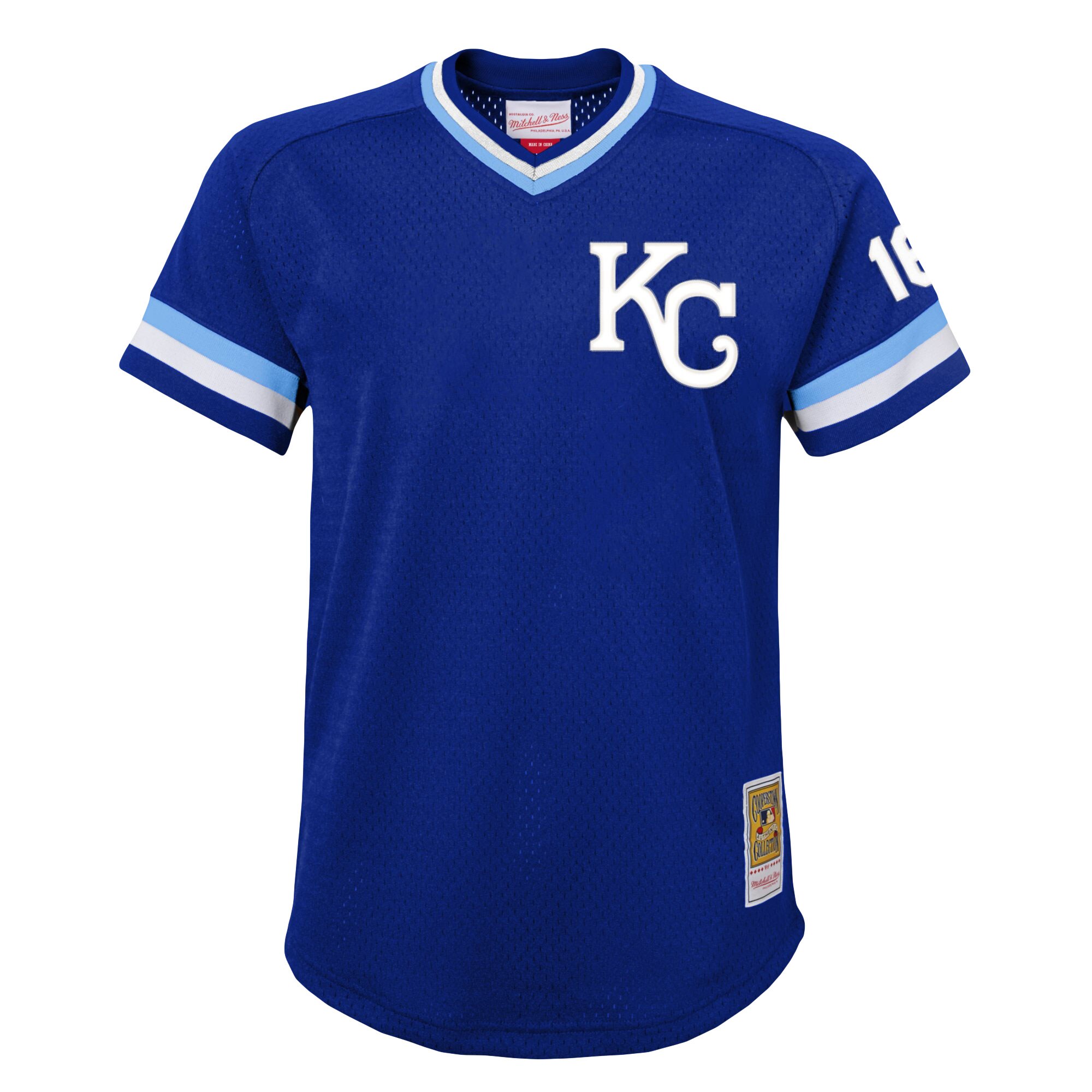 Kansas City Royals Store - youth kansas city royals bo jackson mitchell  ness royal cooperstown collection mesh batting practice jersey Collection | Royals Fan Essentials