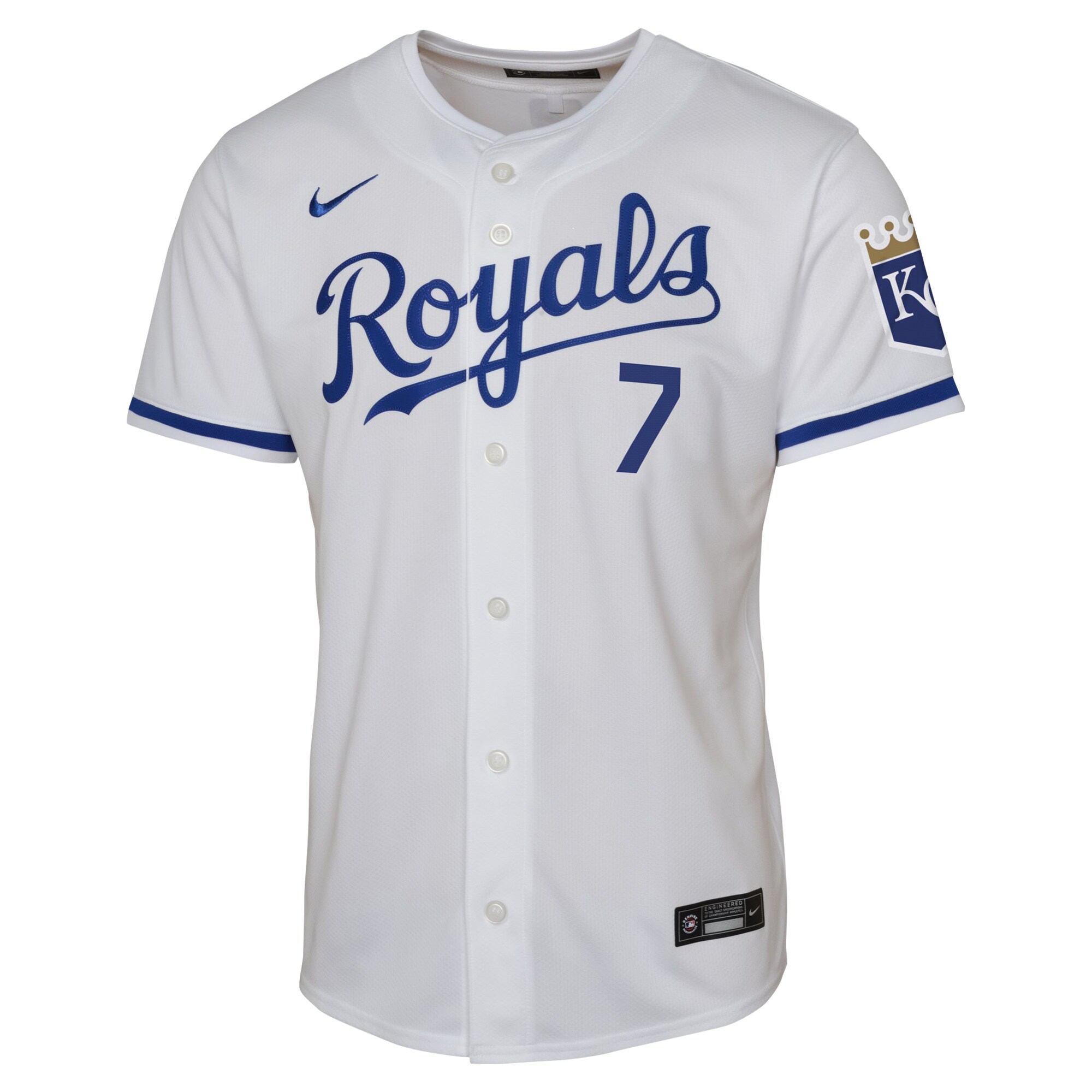 Kansas City Royals Store - youth kansas city royals bobby witt jr. nike white home limited player jersey Collection | Royals Fan Essentials