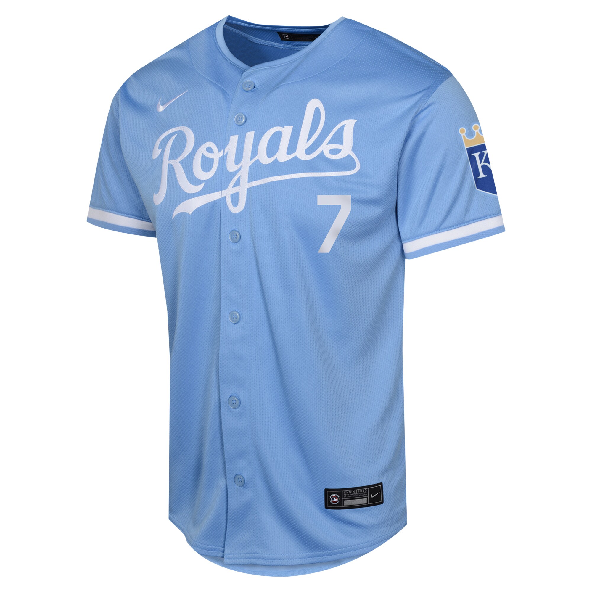 Kansas City Royals Store - youth kansas city royals bobby witt nike light blue alternate limited player jersey Collection | Royals Fan Essentials