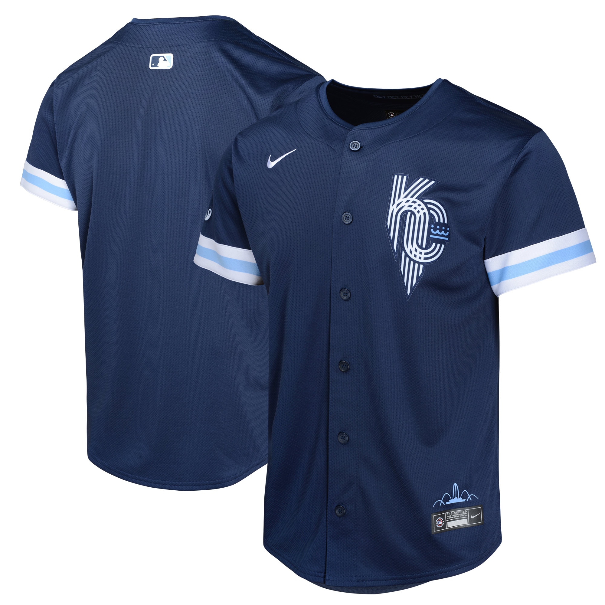 Kansas City Royals Store - youth kansas city royals nike navy city connect limited jersey Collection | Royals Fan Essentials