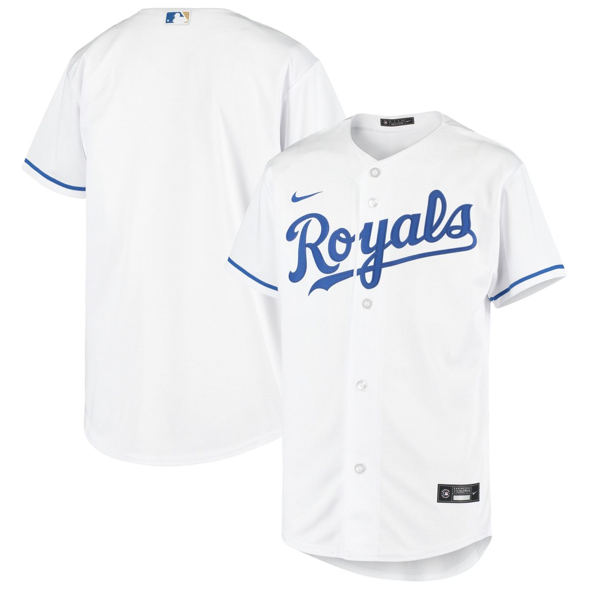 Kansas City Royals Store - youth kansas city royals nike white home replica team jersey Collection | Royals Fan Essentials