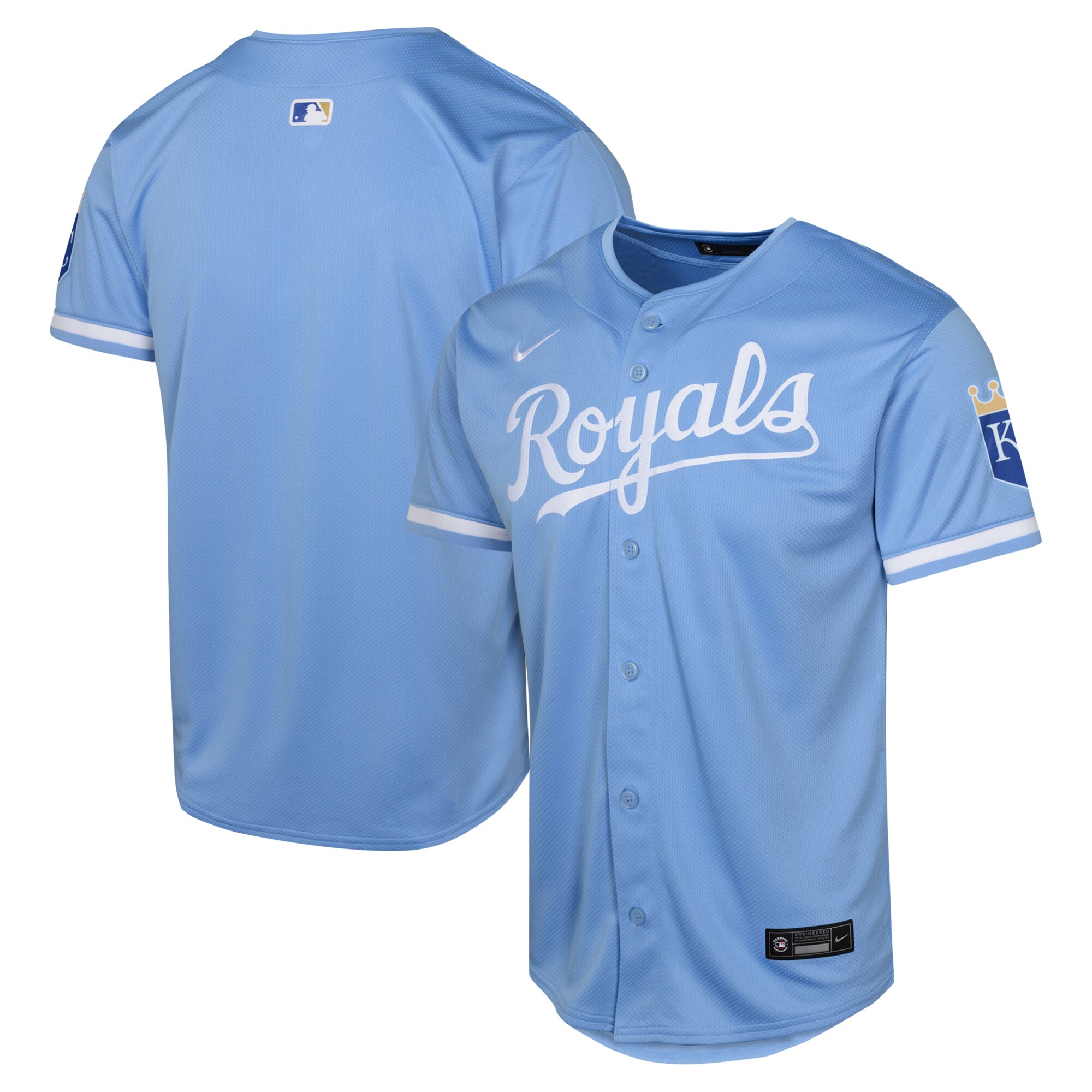Kansas City Royals Store - youth kansas city royals nikelight blue alternate limited jersey Collection | Royals Fan Essentials